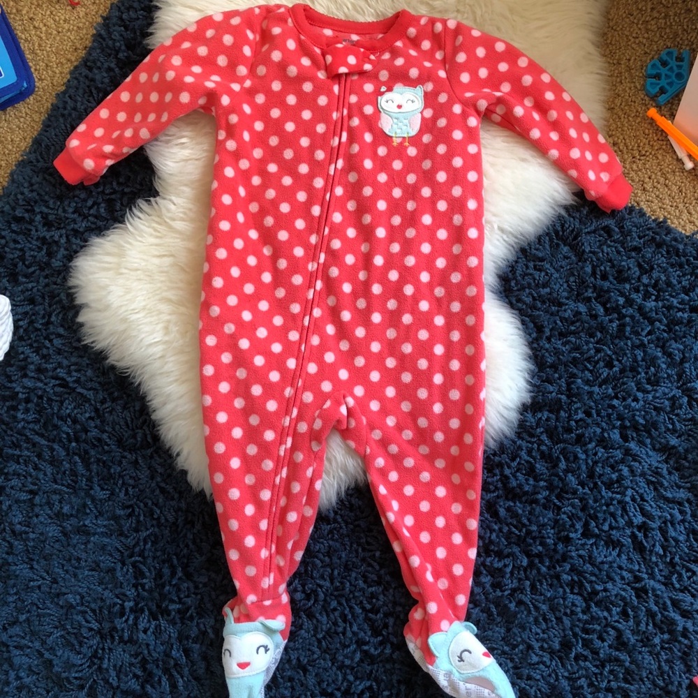 Carter’s fleece footie
